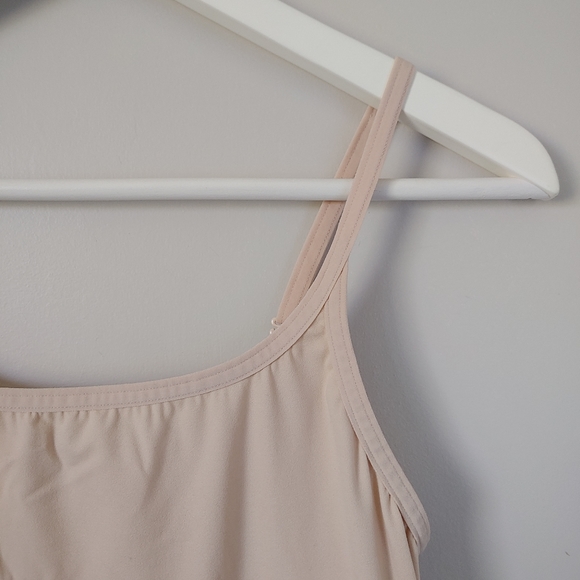 MAIDENFORM Flexees Long Length Shapewear Camisole Tank Top Size XL Beige - Picture 7 of 12